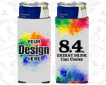 8.4 Oz Full Color Energy Drink Coolies